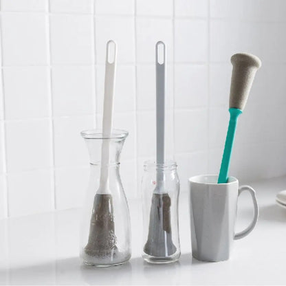 Long Handle Sponge Bottle Cleaning Brush